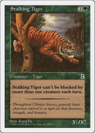 Stalking Tiger Portal Three Kingdoms Magic card