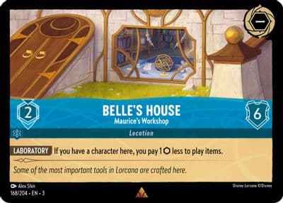 Belles House Maurices Workshop Into the Inklands Lorcana card