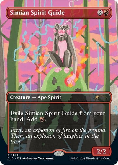 Simian Spirit Guide Secret Lair Drop Series Magic card