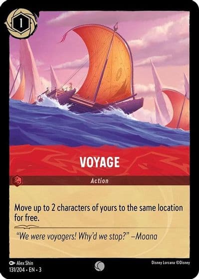 Voyage Into the Inklands Lorcana card