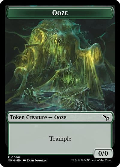 Ooze Token Murders at Karlov Manor Magic card