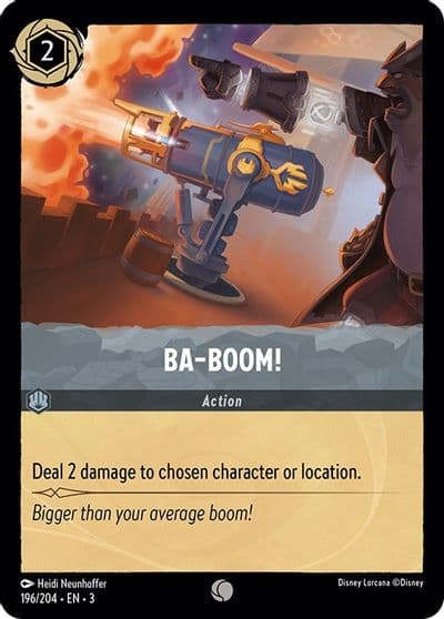 Ba Boom Into the Inklands Lorcana card