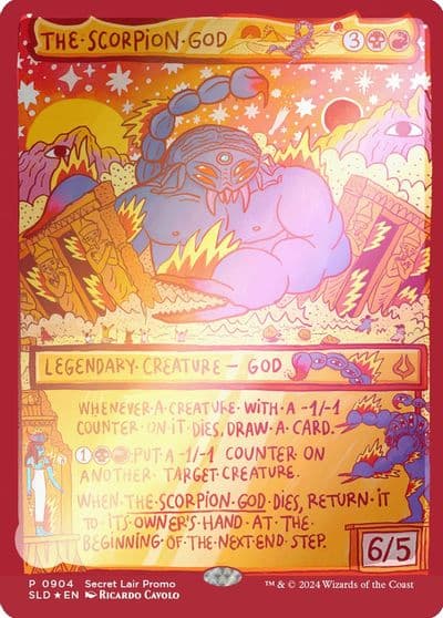 The Scorpion God Secret Lair Drop Series Magic card