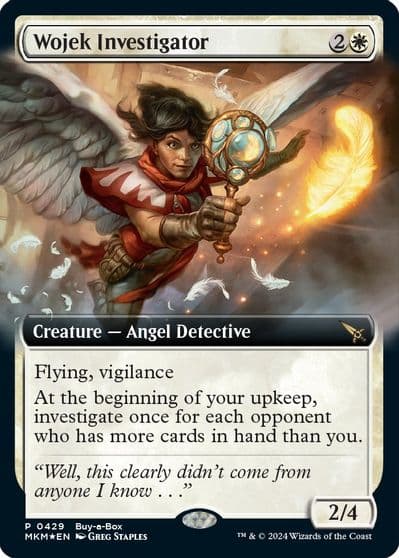 Wojek Investigator Buy-A-Box Promos Magic card