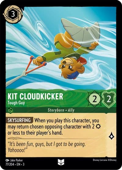 Kit Cloudkicker Tough Guy Into the Inklands Lorcana card