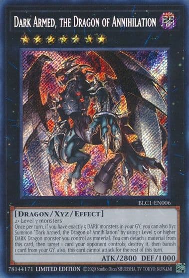 Dark Armed the Dragon of Annihilation Battles of Legend: Chapter 1 Yu-Gi-Oh! card