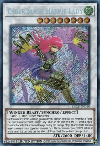 cyber slash harpie lady Battles of Legend: Chapter 1 Yu-Gi-Oh! card