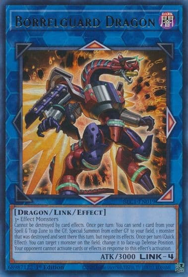 Borrelguard Dragon Battles of Legend: Chapter 1 Yu-Gi-Oh! card