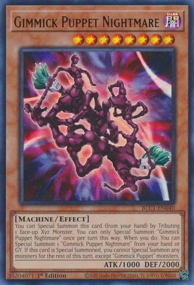 Gimmick Puppet Nightmare Battles of Legend: Chapter 1 Yu-Gi-Oh! card