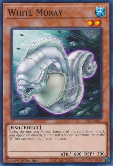White Moray Battles of Legend: Chapter 1 Yu-Gi-Oh! card