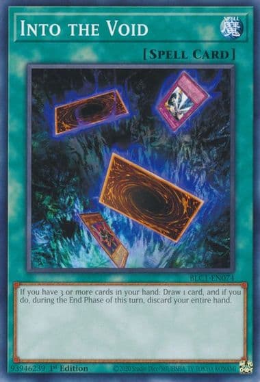 Into the Void Battles of Legend: Chapter 1 Yu-Gi-Oh! card