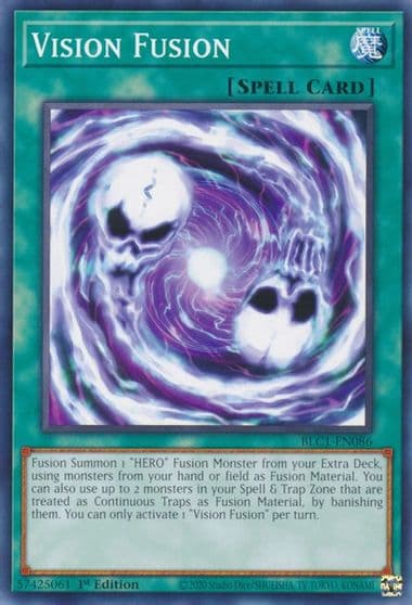 Vision Fusion Battles of Legend: Chapter 1 Yu-Gi-Oh! card