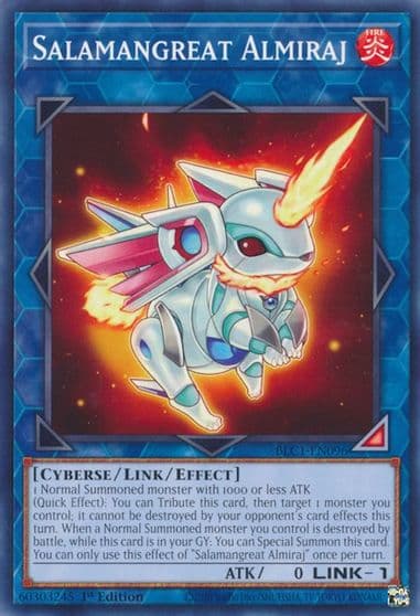 Salamangreat Almiraj Battles of Legend: Chapter 1 Yu-Gi-Oh! card