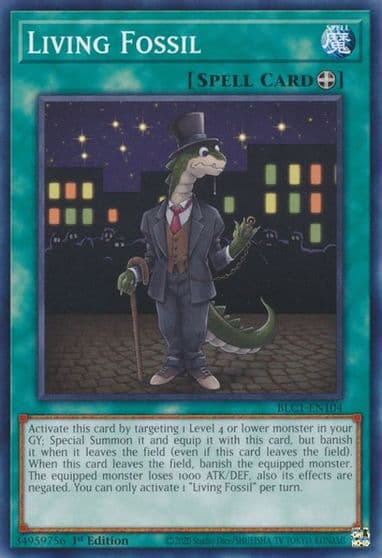 Living Fossil Battles of Legend: Chapter 1 Yu-Gi-Oh! card