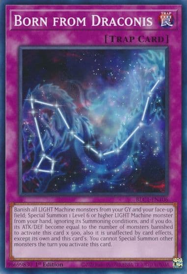 born from draconis Battles of Legend: Chapter 1 Yu-Gi-Oh! card