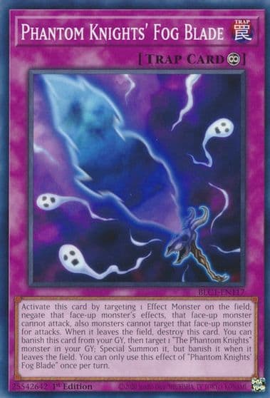 Phantom Knights Fog Blade Battles of Legend: Chapter 1 Yu-Gi-Oh! card