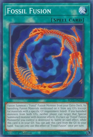 Fossil Fusion Battles of Legend: Chapter 1 Yu-Gi-Oh! card