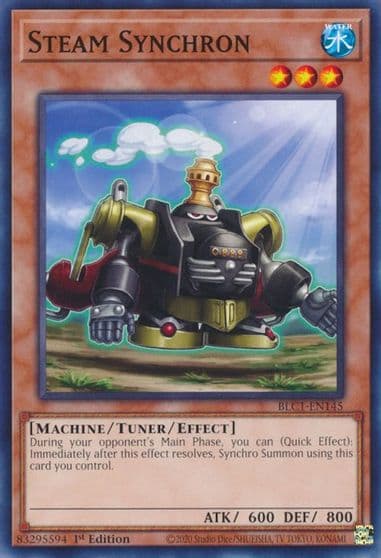 Steam Synchron Battles of Legend: Chapter 1 Yu-Gi-Oh! card