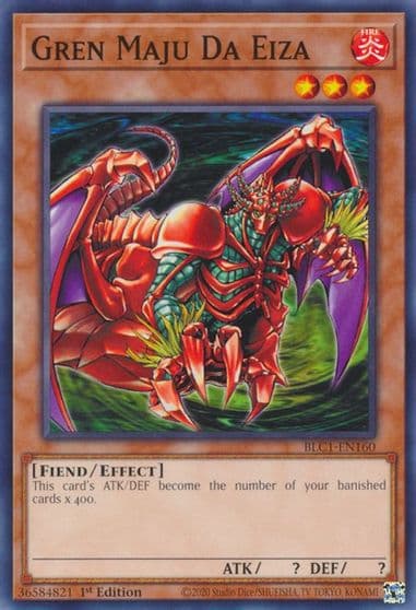 Gren Maju Da Eiza Battles of Legend: Chapter 1 Yu-Gi-Oh! card