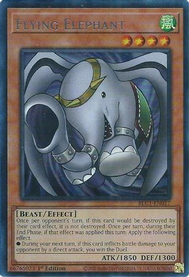 Flying Elephant Silver Battles of Legend: Chapter 1 Yu-Gi-Oh! card