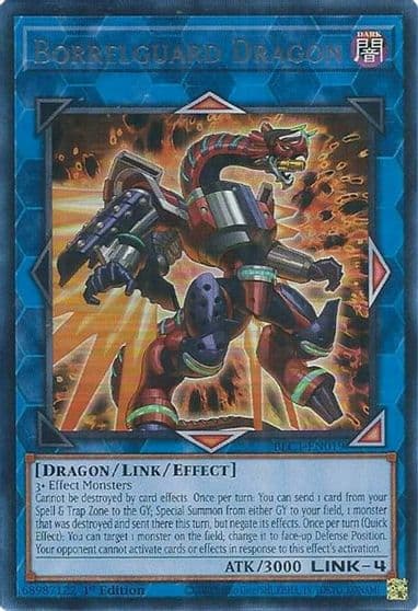 Borrelguard Dragon Silver Battles of Legend: Chapter 1 Yu-Gi-Oh! card