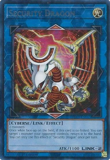 Security Dragon Silver Battles of Legend: Chapter 1 Yu-Gi-Oh! card