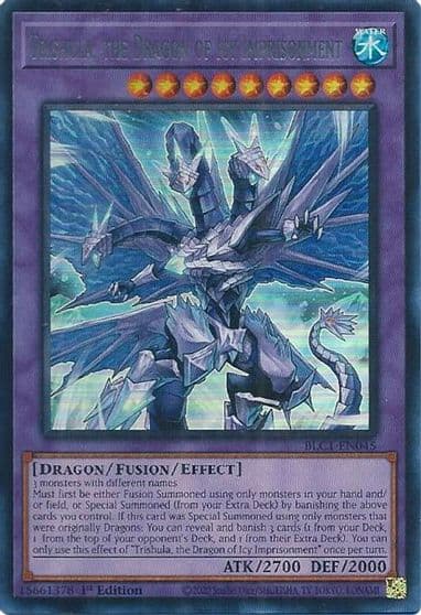 Trishula the Dragon of Icy Imprisonment Silver Battles of Legend: Chapter 1 Yu-Gi-Oh! card