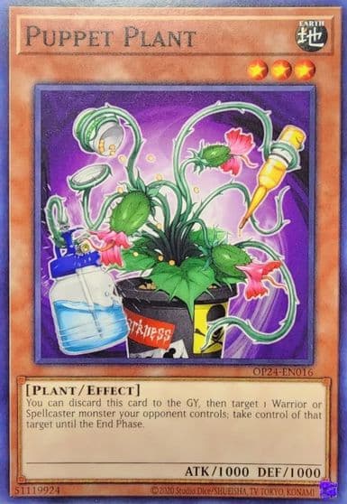 Puppet Plant OTS Tournament Pack 24 Yu-Gi-Oh! card