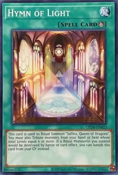 Hymn of Light OTS Tournament Pack 24 Yu-Gi-Oh! card