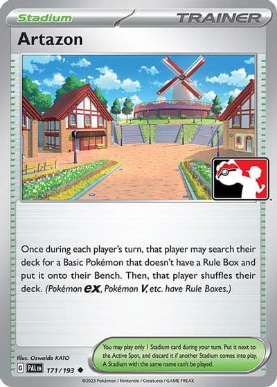 Artazon Prize Pack Series Cards Pokemon card