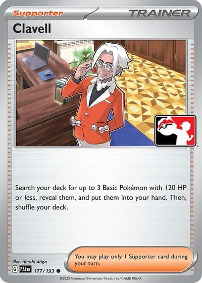 Clavell Prize Pack Series Cards Pokemon card