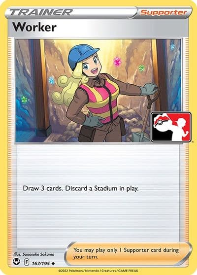 Worker Prize Pack Series Cards Pokemon card