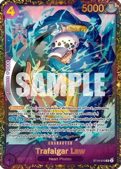 Trafalgar Law ST10 010 One Piece Promotion Cards One Piece card