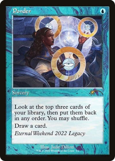 Ponder Eternal Weekend 2022 Promo Unique and Miscellaneous Promos Magic card