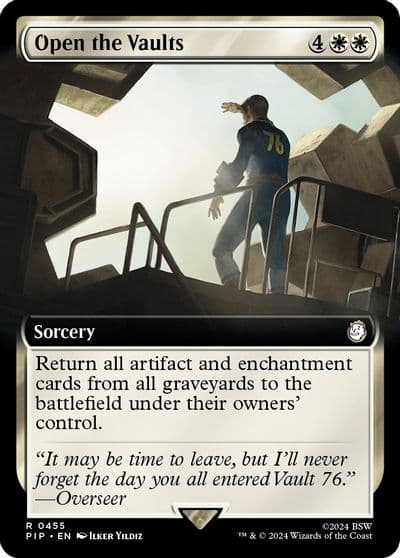Open the Vaults Extended Art Universes Beyond: Fallout Magic card