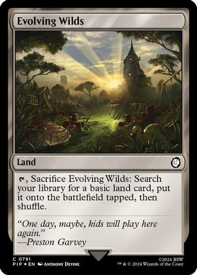 Evolving Wilds Surge Foil Universes Beyond: Fallout Magic card