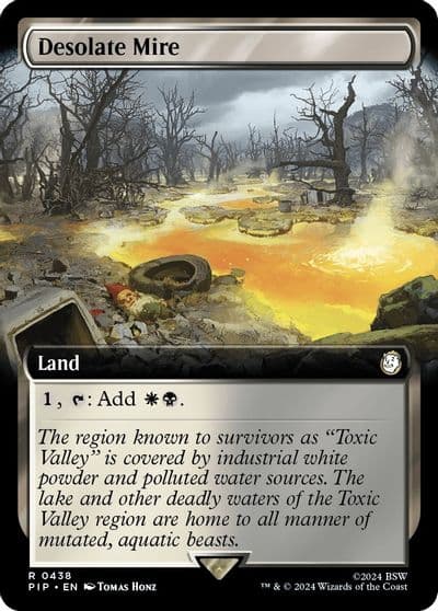 Desolate Mire Extended Art Universes Beyond: Fallout Magic card