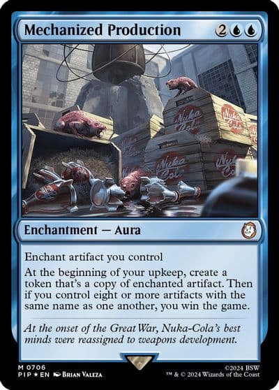 Mechanized Production Surge Foil Universes Beyond: Fallout Magic card