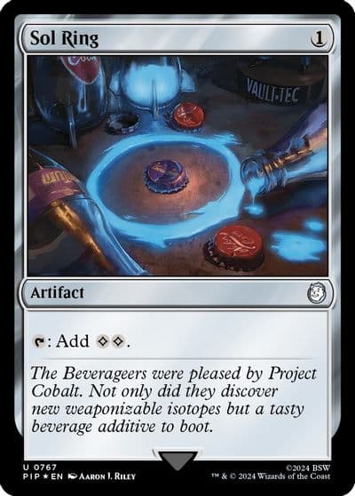 Sol Ring Surge Foil Universes Beyond: Fallout Magic card