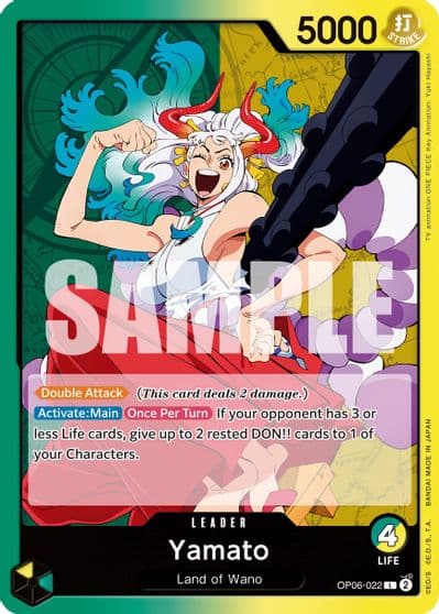 Yamato Wings of the Captain One Piece card