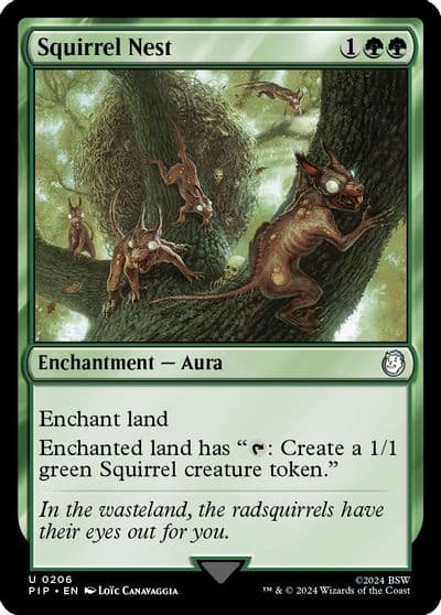 Squirrel Nest Universes Beyond: Fallout Magic card