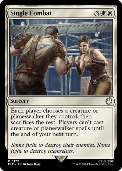 Single Combat Universes Beyond: Fallout Magic card