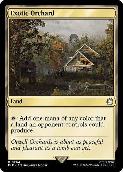 Exotic Orchard Universes Beyond: Fallout Magic card