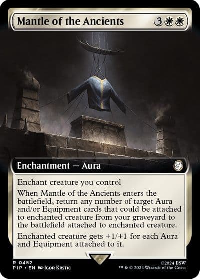 Mantle of the Ancients Extended Art Universes Beyond: Fallout Magic card