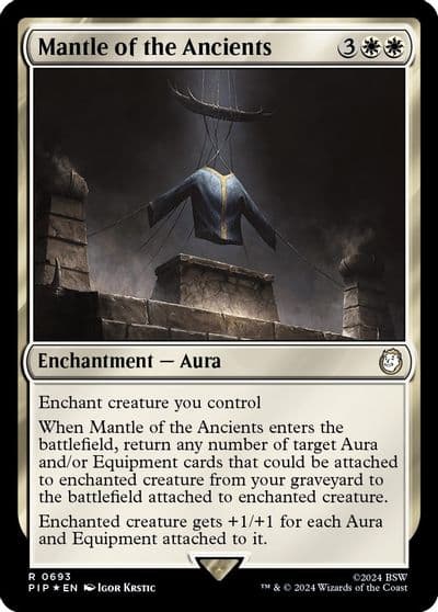 Mantle of the Ancients Surge Foil Universes Beyond: Fallout Magic card