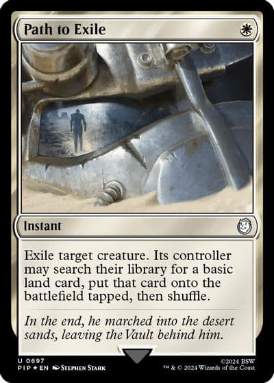 Path to Exile Surge Foil Universes Beyond: Fallout Magic card