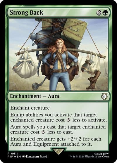 Strong Back Surge Foil Universes Beyond: Fallout Magic card