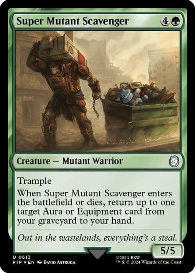 Super Mutant Scavenger Surge Foil Universes Beyond: Fallout Magic card