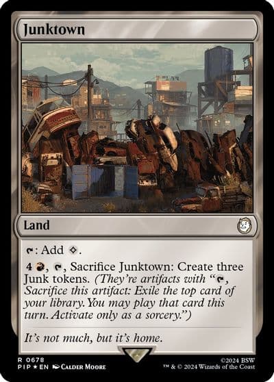 Junktown Surge Foil Universes Beyond: Fallout Magic card