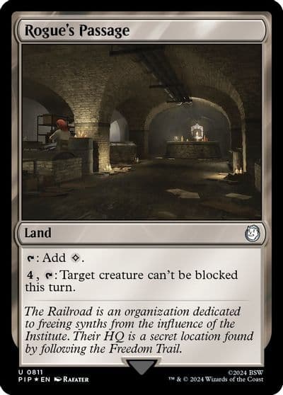 Rogues Passage Surge Foil Universes Beyond: Fallout Magic card
